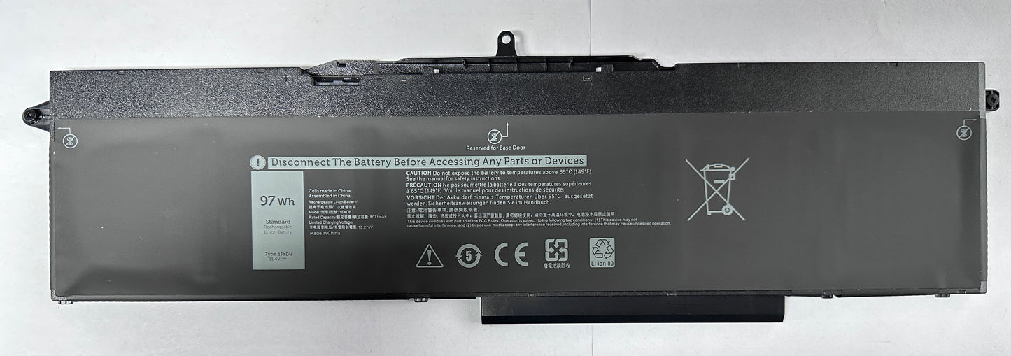 1FXDH 1WJT0 Laptop Battery for Dell Precision 3541 3551 Latitude