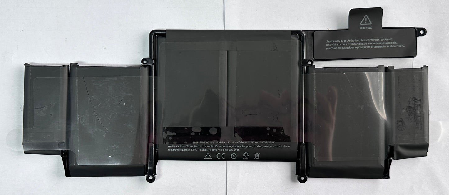 Genuine A1493 Replacement Laptop Battery for Apple Late 2013 Mid 2014 MacBook Pro 13-inch Retina A1502 EMC 2678 EMC 2875 Battery MacBook Pro 13" A1502 Apple A1493 Battery 71.8Wh