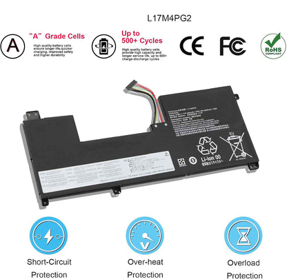 Genuine L17C4PG2 Laptop Battery Compatible with Lenovo Legion Y730-17 Y740-17ICH Y730-17ICH Y730-17ICHG Y740-17 Y740-17ICHG Y740-17ICH Y9000K L17L4PG2 L17S4PG2 L17C4PG2 76Wh 4955mAh 15.36V