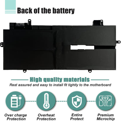L20C4P71 Laptop Battery Replacement for Lenovo ThinkPad X1 Carbon 9th 10th 11th Gen/ThinkPad X1 Yoga 6th 7th 8th Gen/ThinkPad X1 Carbon 2021 2022 Series L20M4P71 L20L4P71 L20D4P71 SB10T83217