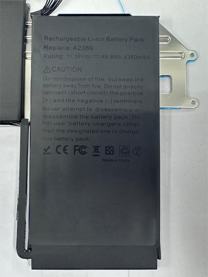 Genuine  A2389 Battery Replacement for MacBook Air 13 Inch A2337 M1 (2020), EMC 3598, MGN53 MGN83 MGN63 MGN93 MGND3 MGN73 MGNA3 MGNE3
