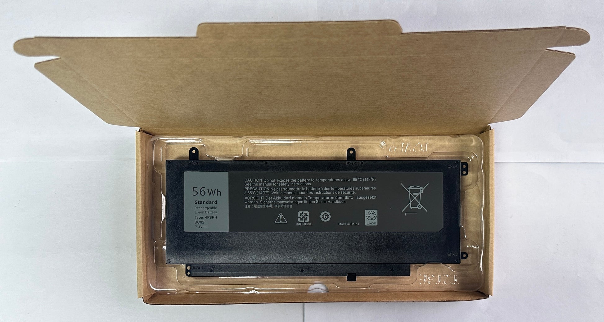 4P8PH Laptop Battery Replacement for Dell Inspiron