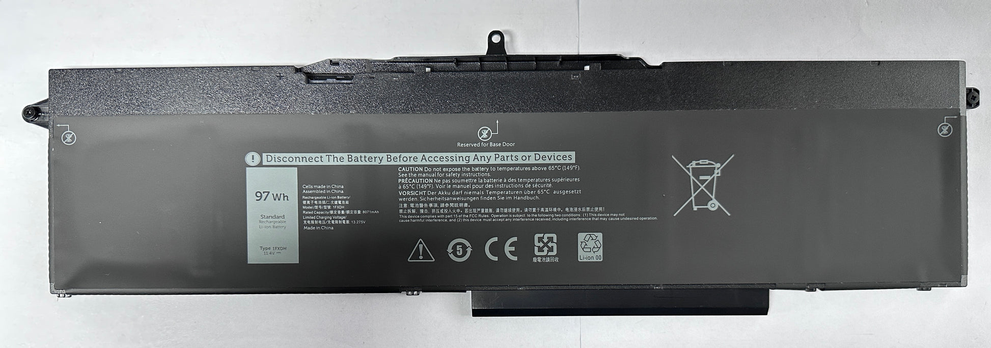 1FXDH 1WJT0 Laptop Battery for Dell Precision 3541 3551 Latitude 
