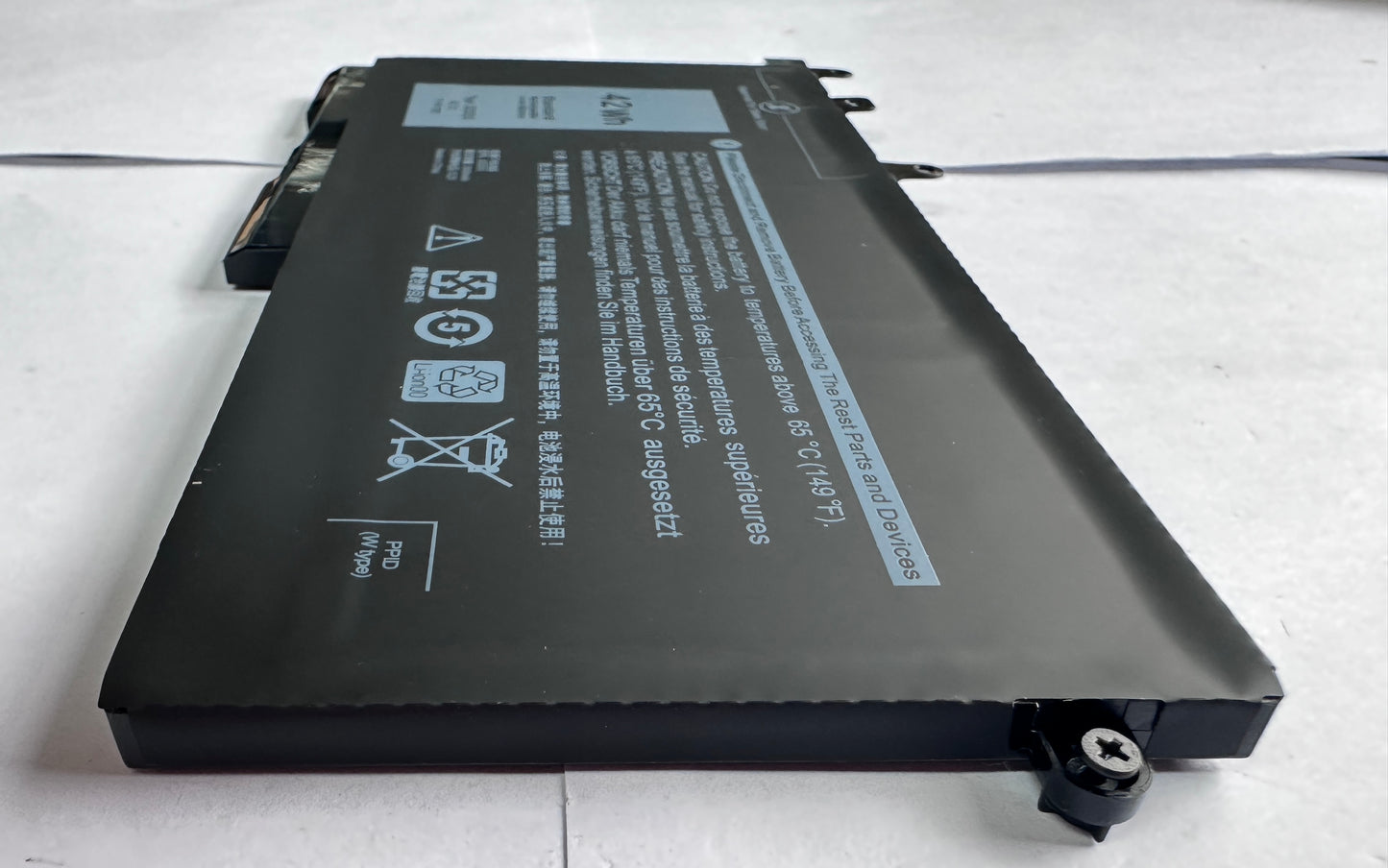 3DDDG 03VC9Y 45N3J Battery Replacement Fit for Dell Latitude 5280 E5280 5290 5480 E5480 5490 5580 5590 Series Laptop Battery Replacement 11.4V 42Wh