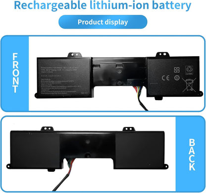 WW12P 9YXN1 TR2F1 Laptop Battery for Dell Inspiron Duo 1090 Tablet PC Convertible（14.8V 29Wh）